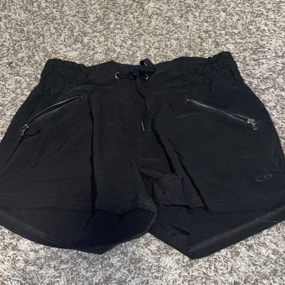Black champion shorts size S